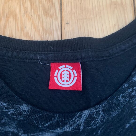 Vintage Y2K Element Tee Men's XL Black Made to Endure Bam Skating Biking Street - Picture 3 of 7